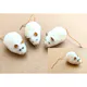 Purrs white mo mouse clipon