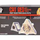 Mishcats cat bed with scratching panels
