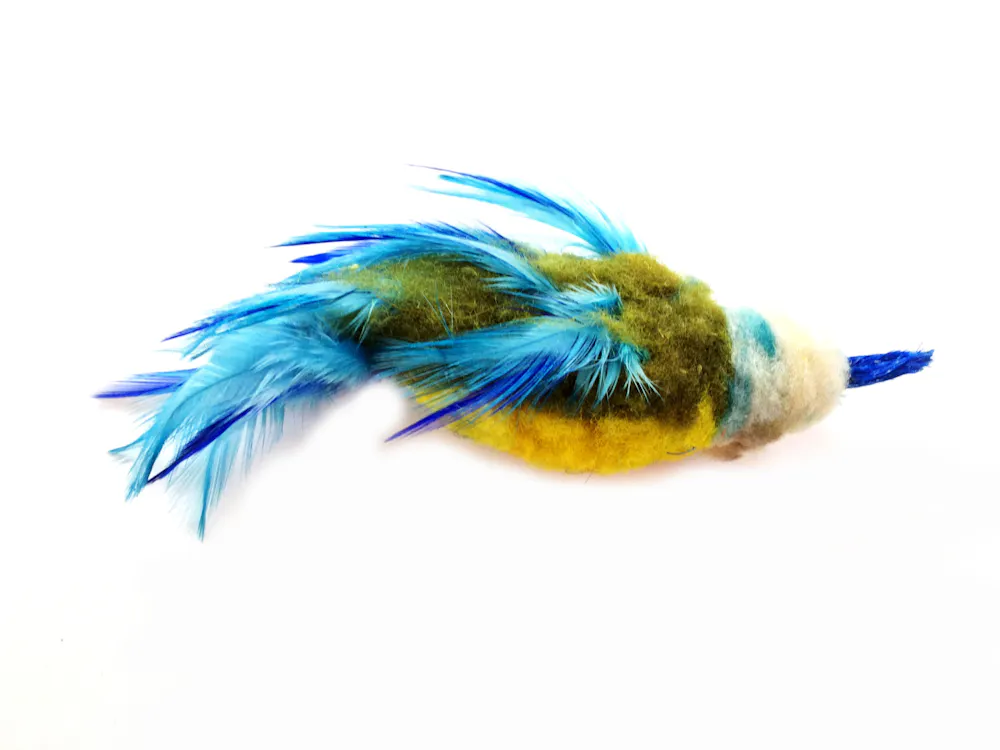 Purrs bluetit bird clipon