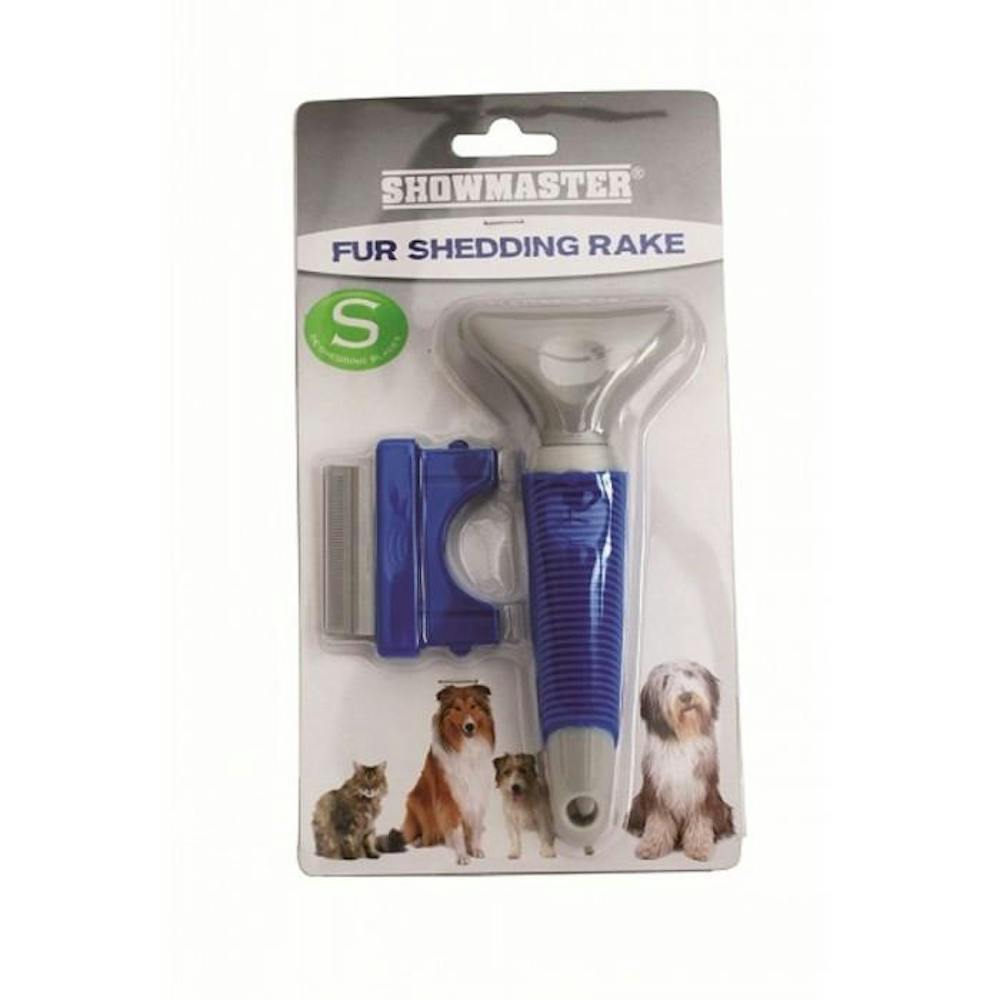 Showmaster fur shedding rake small