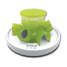 Scream interactive cat tunnel feeder