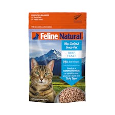 Feline natural freeze-dried beef feast