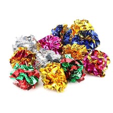 Mishcats mylar crinkly ball