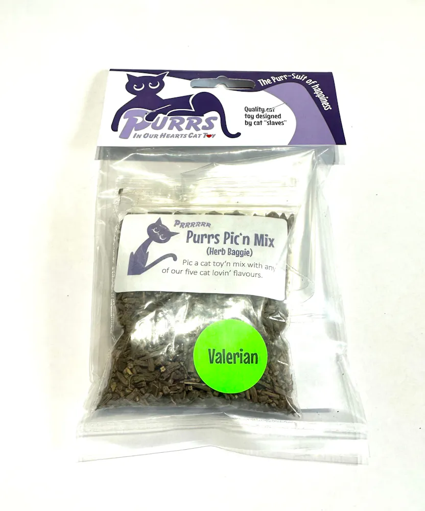 Purrs pic-n-mix herb baggie - valerian