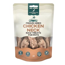 Nature island freeze dried chicken neck raw treats