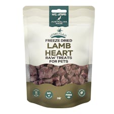 Nature island freeze dried lamb heart raw treats