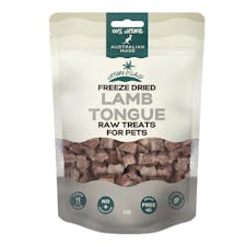 Nature island freeze dried lamb tongue raw treats