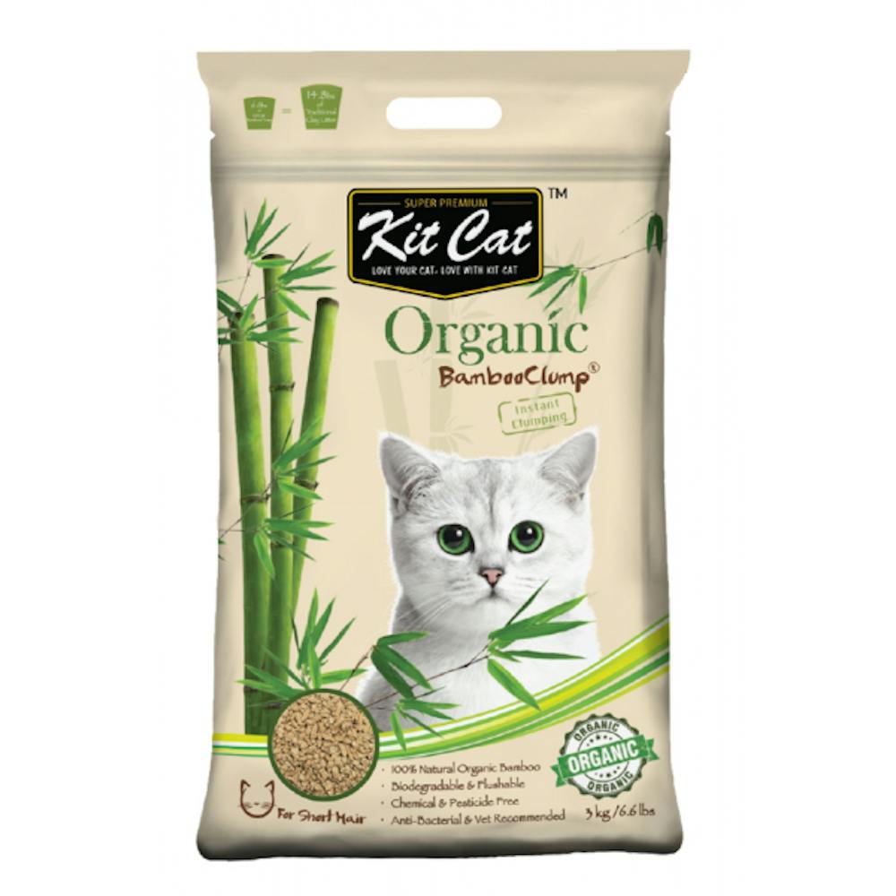 Kit cat bamboo litter 3kg 9ltr