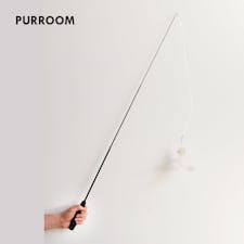 Purroom retractable cat teaser