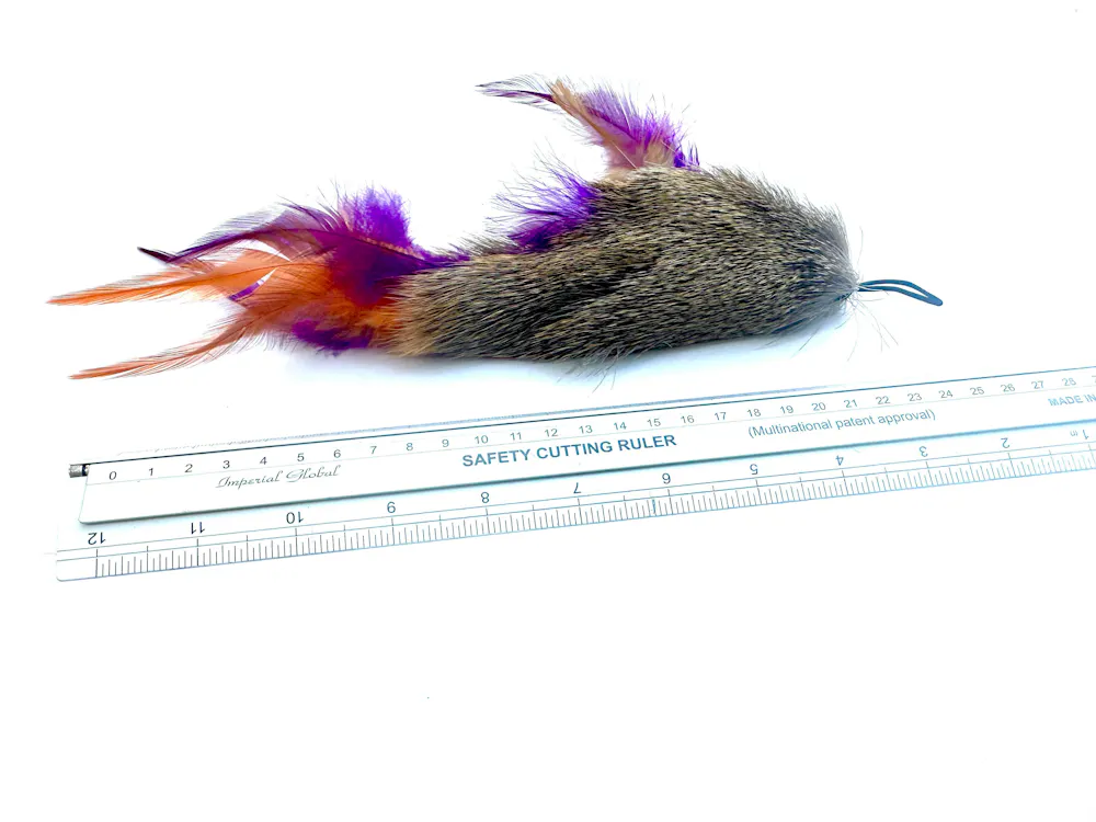 Purrs catnip infused hairy fishy - image 2