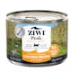 Ziwi peak wet free range chicken recipe for cats 185g front of can