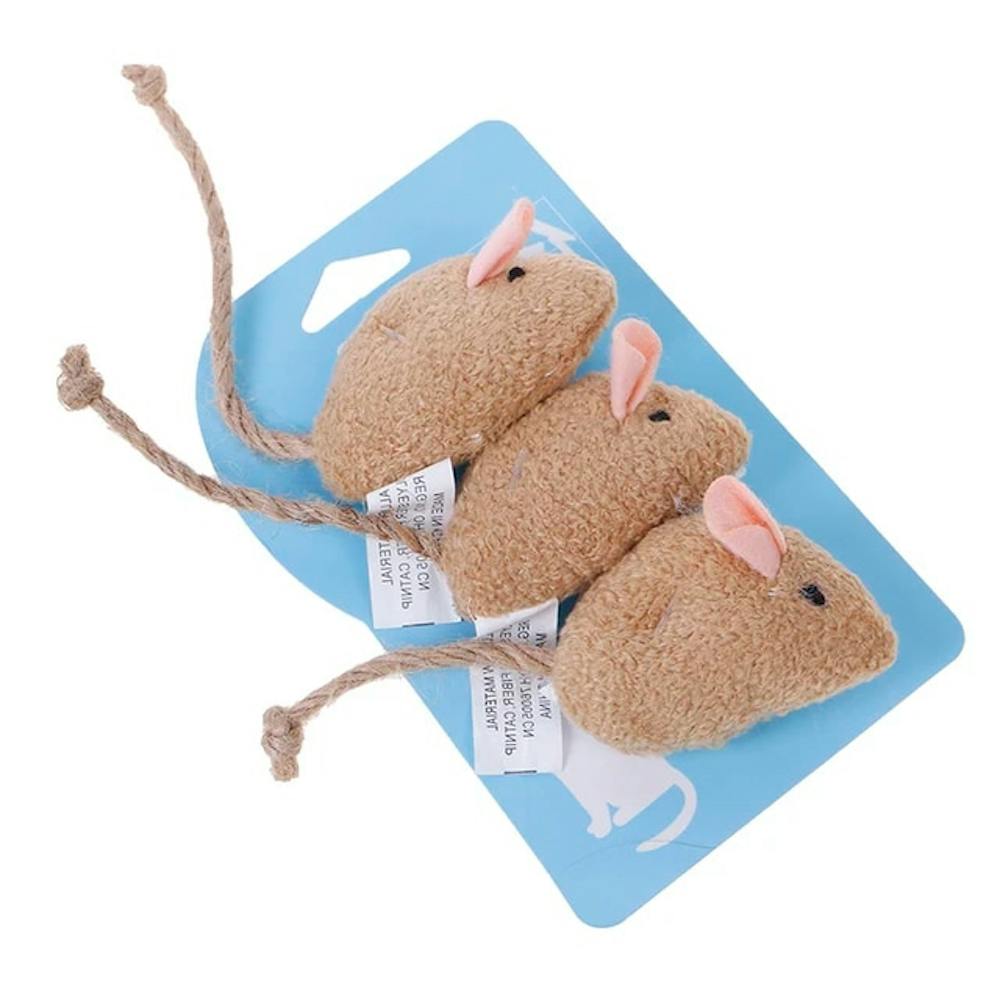 Mishcats furry catnip mouse