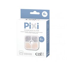 Catit pixi fountain filter cartridge pack 6