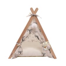 M-pets tropical cosy tent cat bed