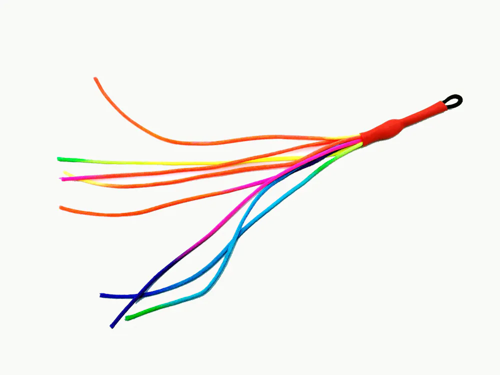 Purrs rainbow chaser clipon