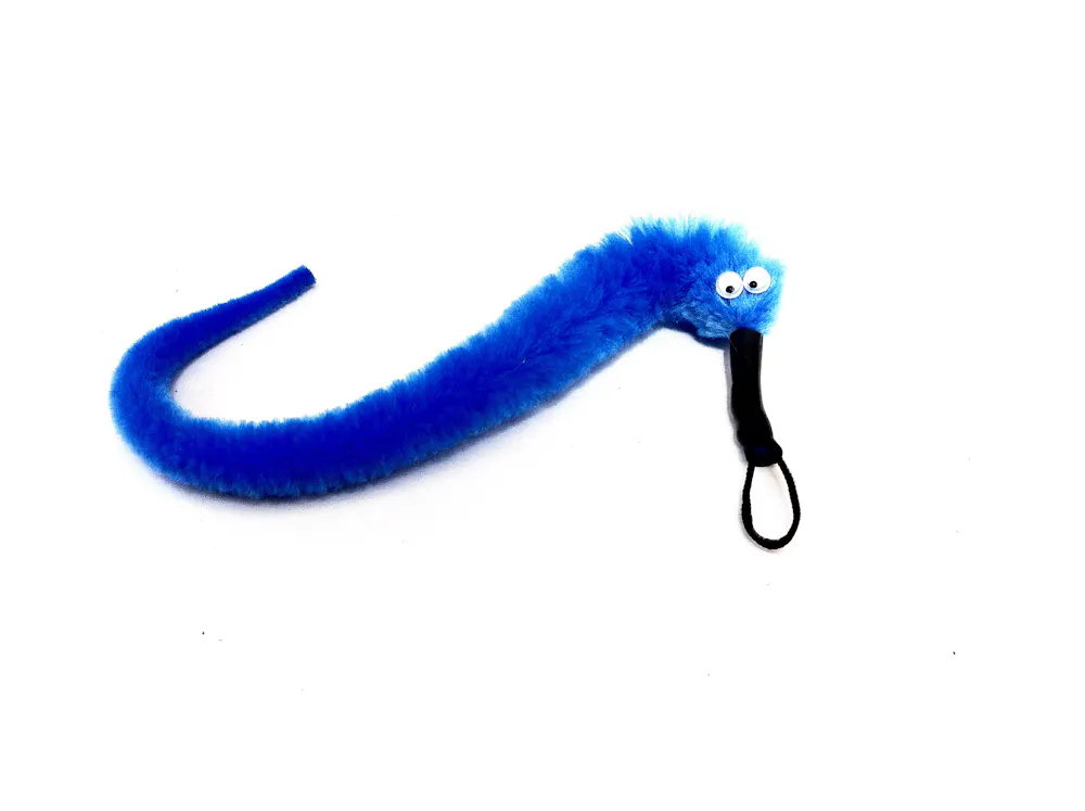Purrs wiggly worm clipon