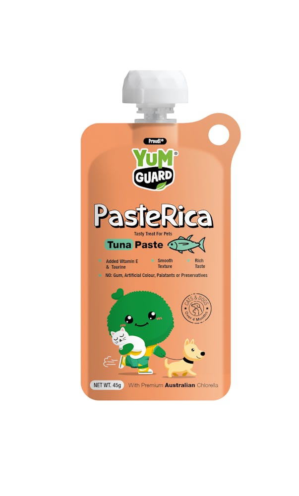Proudi yum paste rica cat treat