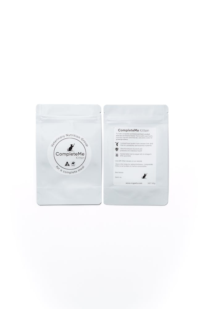 Veterinary nutrition group completeme kitten 40g sample