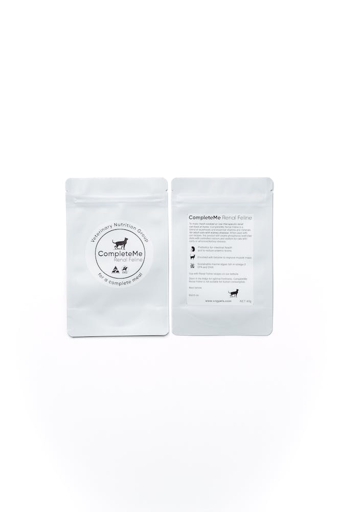 Veterinary nutrition group completeme renal feline 40g sample