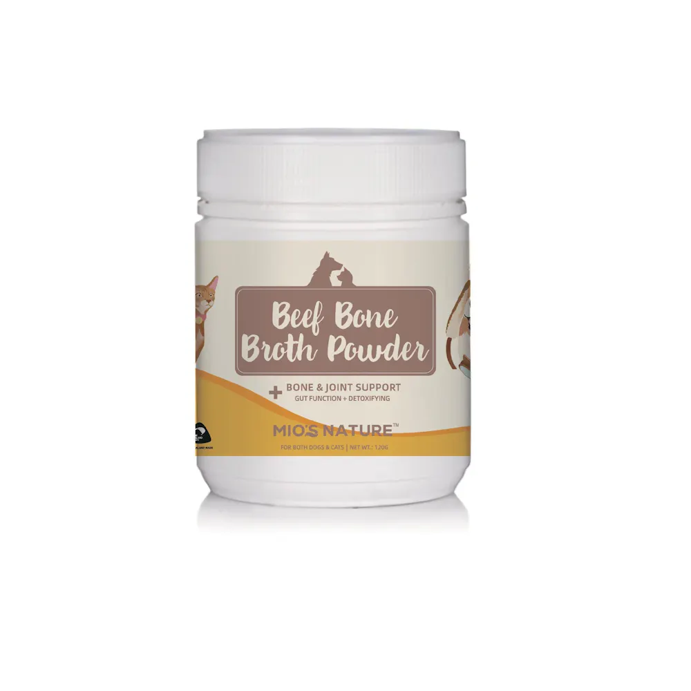 Mio’s nature beef bone broth for cats