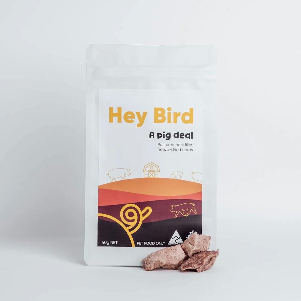 Veterinary nutrition group hey bird a pig deal