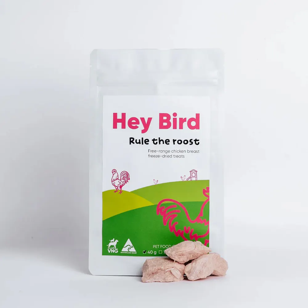 Veterinary nutrition group hey bird rule the roost