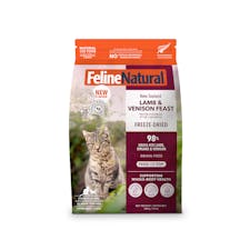Feline natural freeze-dried lamb & venison feast 320g