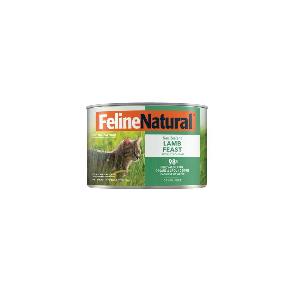 Feline natural lamb feast canned 170g