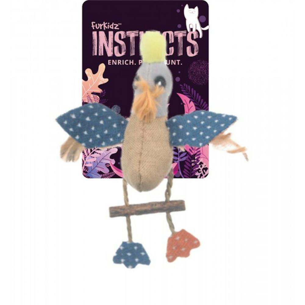 Furkidz burlap cat toy