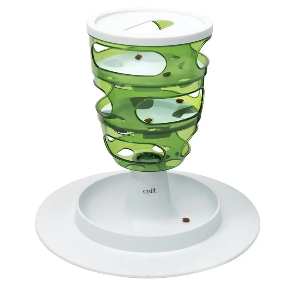 Catit 2. 0 senses food tree | slow feeder and mental enrichment for cats - image 2